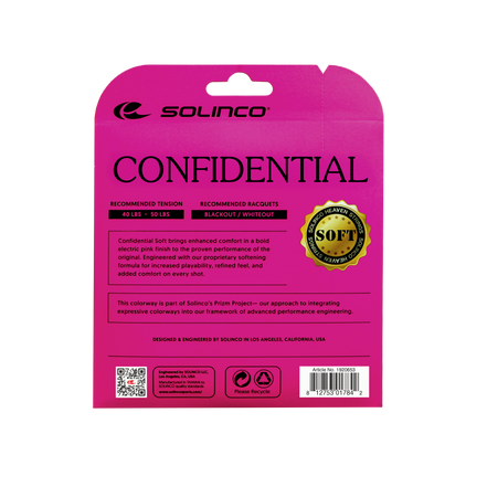 Solinco Confidential Soft String Set