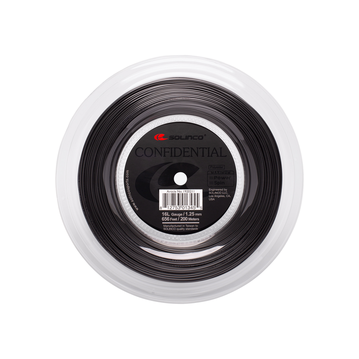 Solinco Confidential 16L/1.25 String Reel