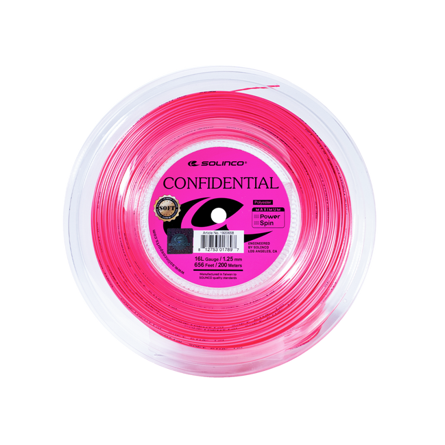 Solinco Confidential Soft 16L/1.25 String Reel